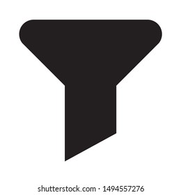Filter icon vector. For web , app design element