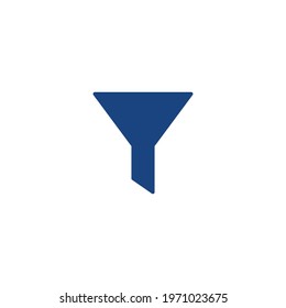 Filter icon vector for web, computer and mobile app