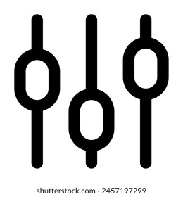 Filternes Symbol für Web, App, Infografik usw