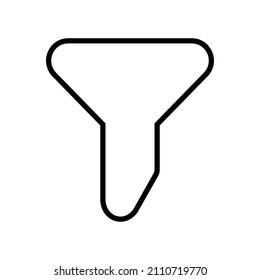 icono de filtro, iconos web, ilustración vectorial de tecnología.