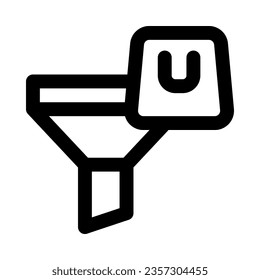 filter icon for your website, mobile, presentation, and logo design.