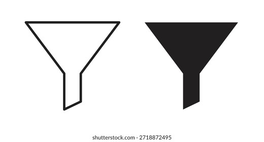 Filter icons sign vectors. suitable for web, app, infographic, etc