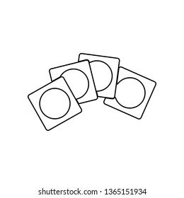 filter, lens icon. Element of Equipment photography for mobile concept and web apps icon. Outline, thin line icon for website design and development, app development