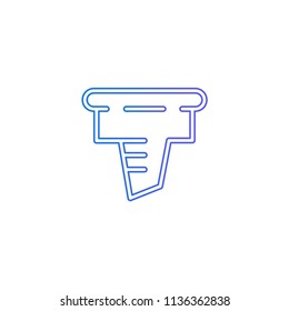 Filter Modern UI Vector Icon Gradient