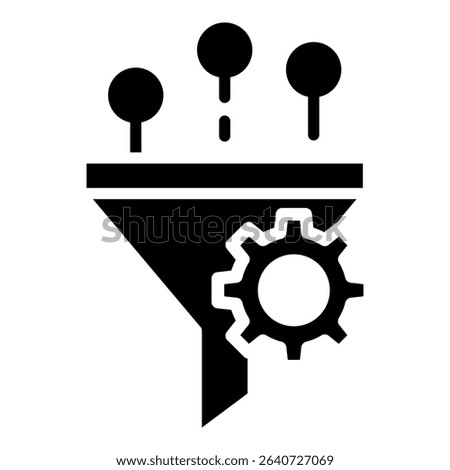 Filter Simple Vector Icon Collection