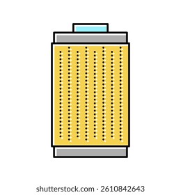 filter smoke color icon vector. filter smoke sign. isolated symbol illustration