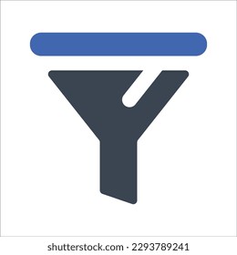 Filter tools icon, Vector Graphics