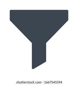 filter vector glyph color icon 