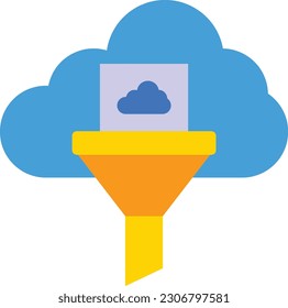 Filter vector icon. Can be used for printing, mobile and web applications.