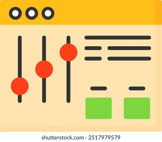 Filter Vector Icon Design Symbol