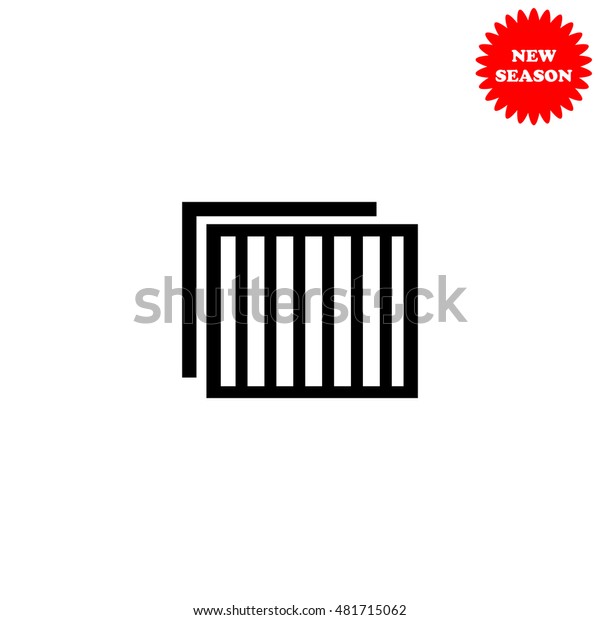 Filter vector\
icon isolated on white\
background.
