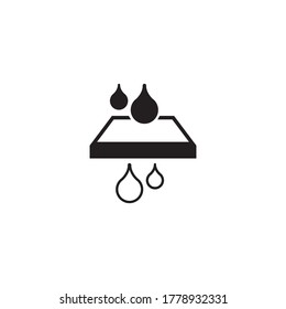filter water vector icon logo design