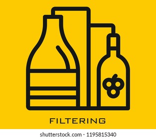 Filtering icon signs