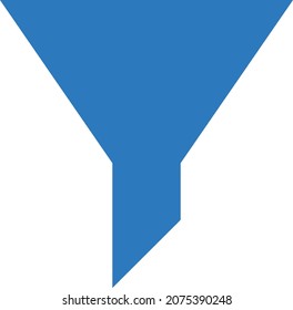 filtr vector illustration isolated on a transparent background. glyph vector icons for concept or web graphics.