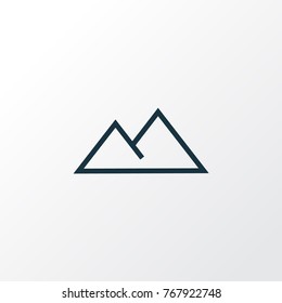 Filtration icon line symbol. Premium quality isolated filter element in trendy style.