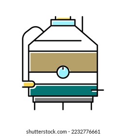 filtration olive color icon vector. filtration olive sign. isolated symbol illustration