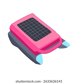 filtração piscina limpeza robô cartoon. detritos algas, sem fio programável, smart durável filtração piscina limpeza robô sinal. isolado símbolo vetor ilustração