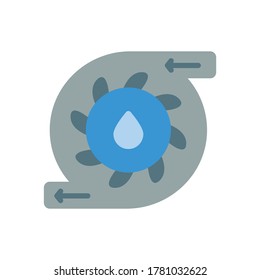 Filtre, water icon. Simple color vector elements of aqua icons for ui and ux, website or mobile application