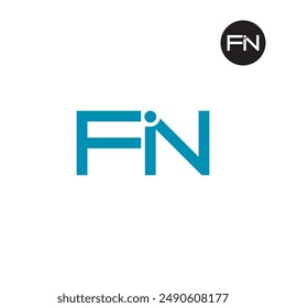 FIN Logo Letter Monogram Design