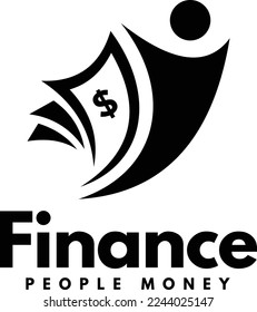 Finace people money vector file 