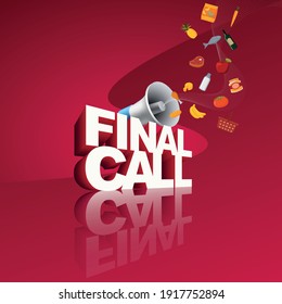 Final Call Promotion Banner Template 