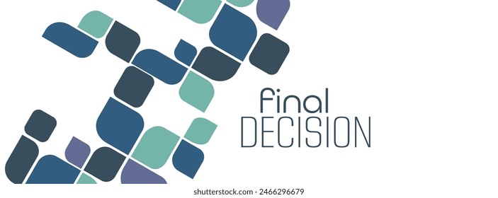 final decision text on white background