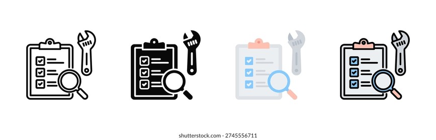 Final Inspection Icon Pack In Multiple Styles