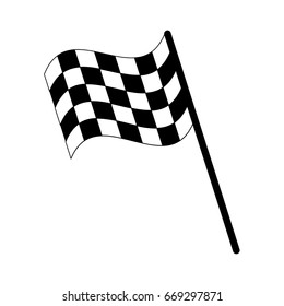 Final Lap Flags Icon Image 