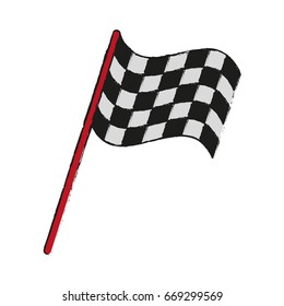 final lap flags icon image 