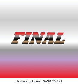 Final Modern Metallic Text Effect for Branding and Promotion