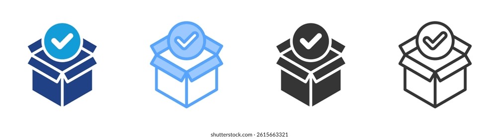 Final Product icon set multiple style collection