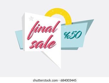 Final Sale Concept