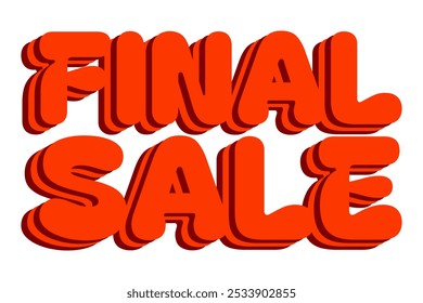 Venda final. Desconto, apuramento, promoção, compras, última chance, marketing, varejo, oferta especial, banner vermelho, e-commerce, queda de preço, ofertas, tempo limitado.