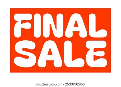 Venda final. Desconto, apuramento, promoção, compras, última chance, marketing, varejo, oferta especial, banner vermelho, e-commerce, queda de preço, ofertas, tempo limitado.