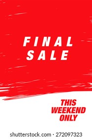 final sale poster