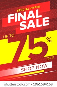 Final sale poster special offer