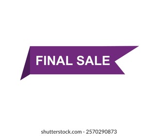 Final Sale text label, super sale