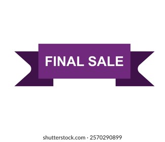 Final Sale text label, super sale