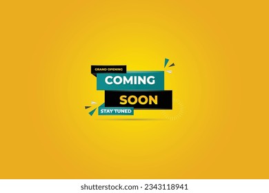 Final sale yellow with coming soon illustration