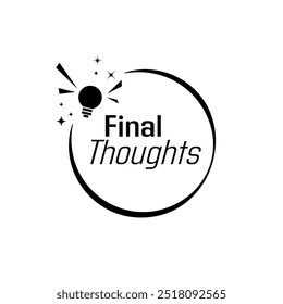 pensamento final texto informação sinal	