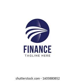 Finance Abstract Logo and Icon Vector Template