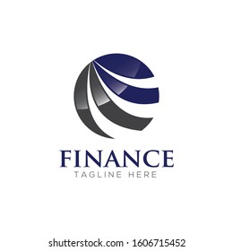 Finance Abstract Logo and Icon Vector Template