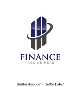 Finance Abstract Logo and Icon Vector Template