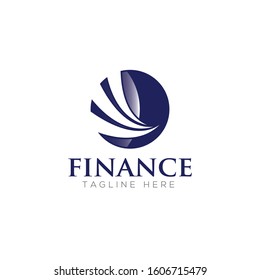 Finance Abstract Logo and Icon Vector Template