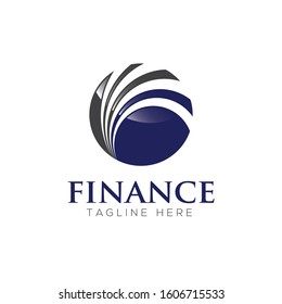 Finance Abstract Logo and Icon Vector Template