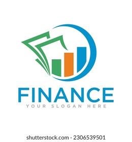 Finance and Accounting Logo Design Illustration