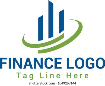Plantilla de diseño de logotipo de finanzas y contabilidad 