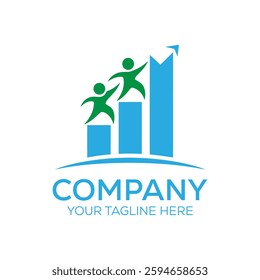 Finance  And Accounting Logo Design Template.