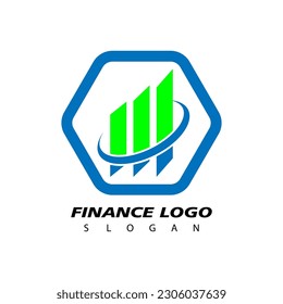 Finance and Accounting Logo Design Vector. Economic logo concept
