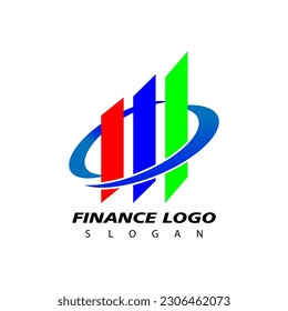Finance and Accounting Logo Design Vector. Economic logo concept
